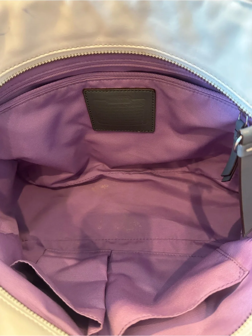 Coach #347  🎉July 25 Live Show GIVEAWAY 🎉east/west soho Gallery Pebble Leather